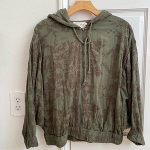Like New Anthropologie Embroidered Jacket
